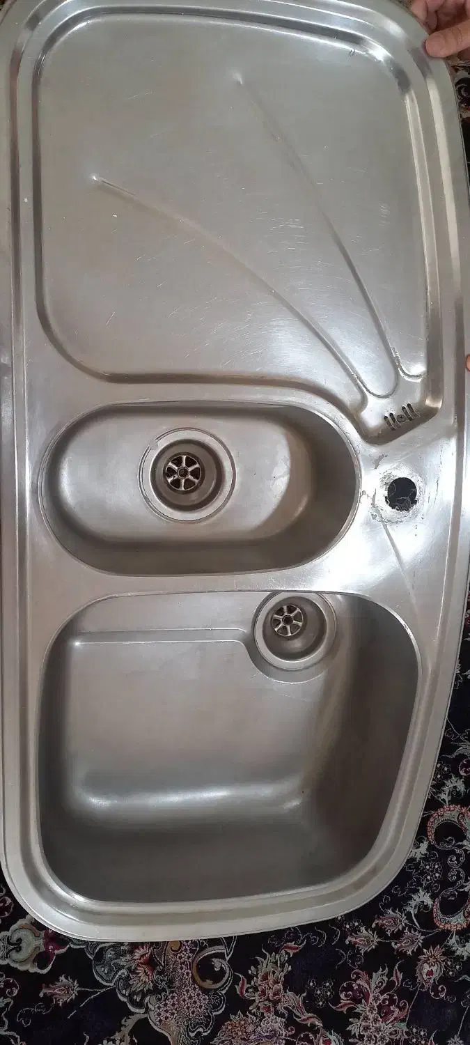 سینک ظرفشویی|مصالح و تجهیزات ساختمان|آبدانان, |دیوار