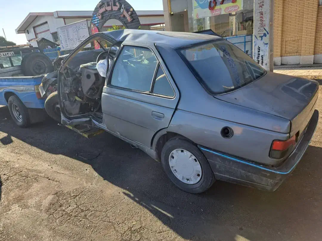 پژو 405 تصادفی 93 دوگانه کارخانه|خودرو سواری و وانت|میاندوآب, |دیوار