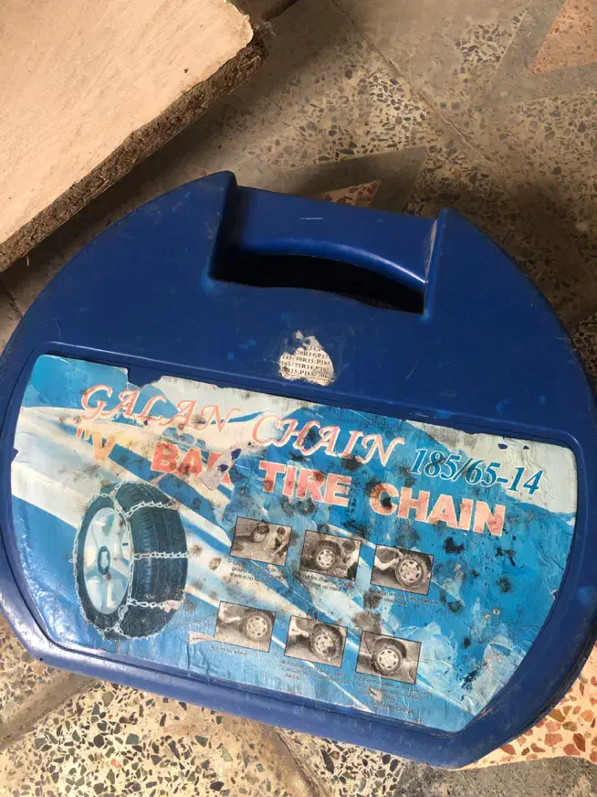 زنجیر چرخ ۱۴ اینچ|قطعات یدکی و لوازم جانبی|تالش, هشتپر|دیوار