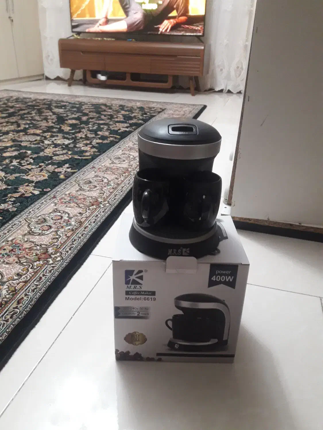 قهوه ساز سالمه درحد نو فقط س بار استفاده شده قیمت|سماور، چایساز، قهوهساز|همدان, |دیوار