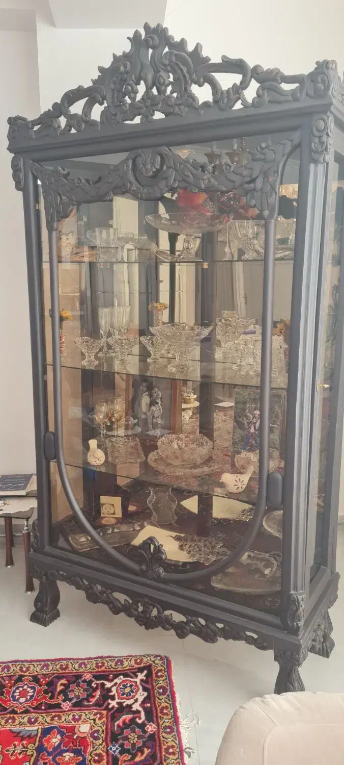 بوفه چوبی|بوفه، ویترین، کنسول|جلفا, |دیوار