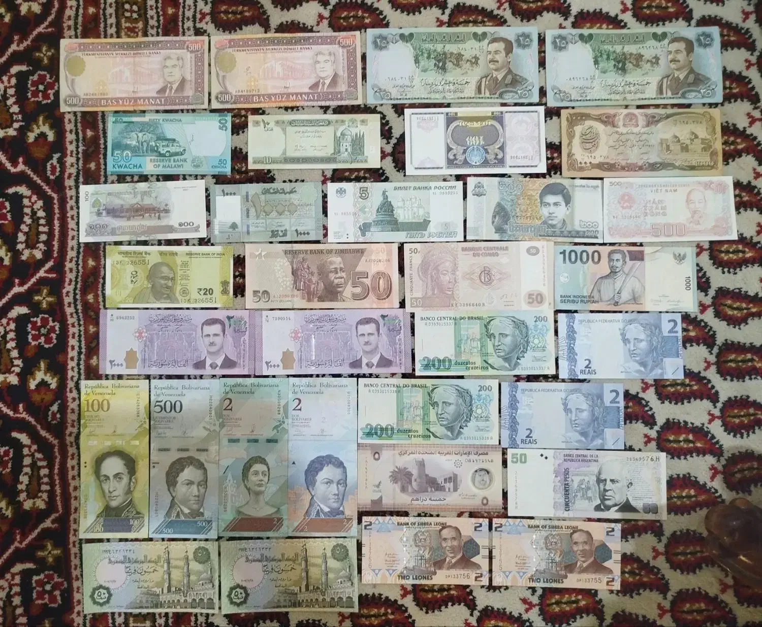 اسکناس خارجی|کلکسیون سکه، تمبر، اسکناس|تبریز, |دیوار