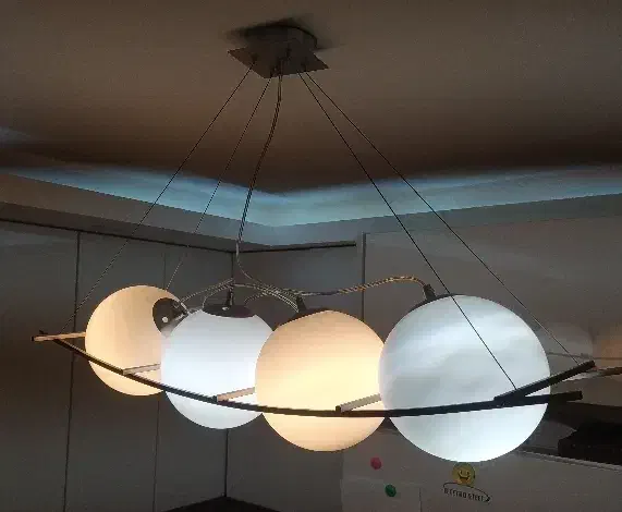 لوستر|لوستر و چراغ آویز|تهران, سوهانک|دیوار