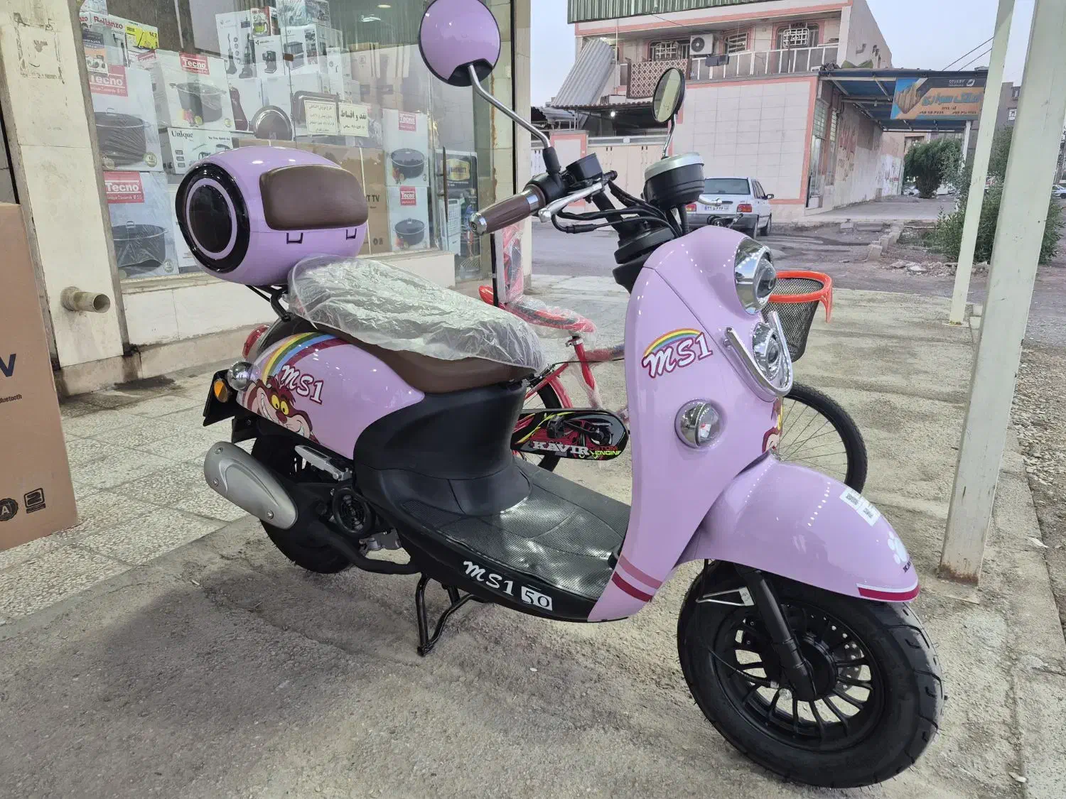 موتور پاکشتی کویر بنفش|موتورسیکلت|اهواز, بهارستان|دیوار