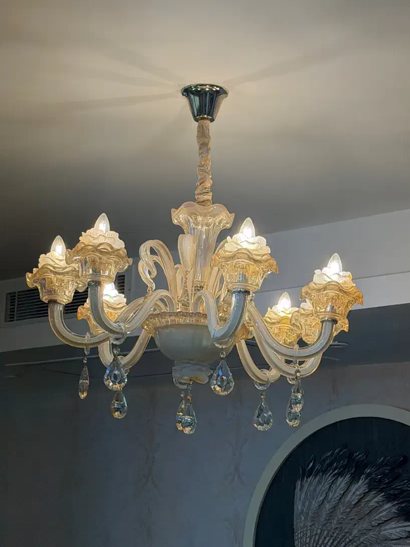 لوستر|لوستر و چراغ آویز|تبریز, |دیوار