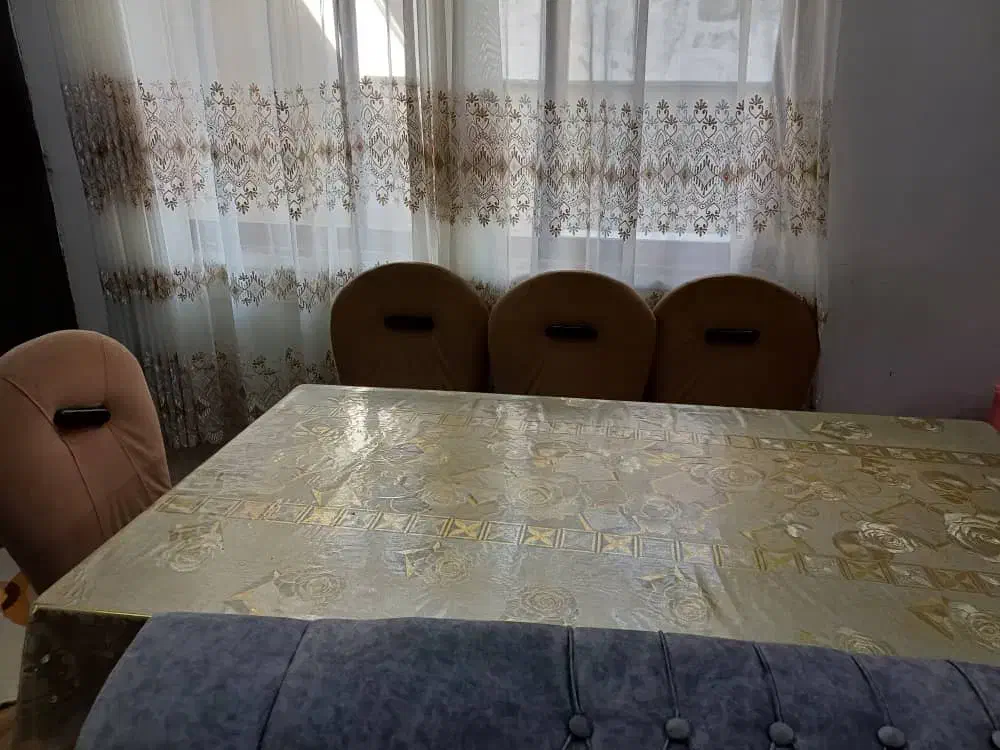 میز نهارخوری ۶ نفره|میز و صندلی غذاخوری|رشت, سعدی (تختی)|دیوار