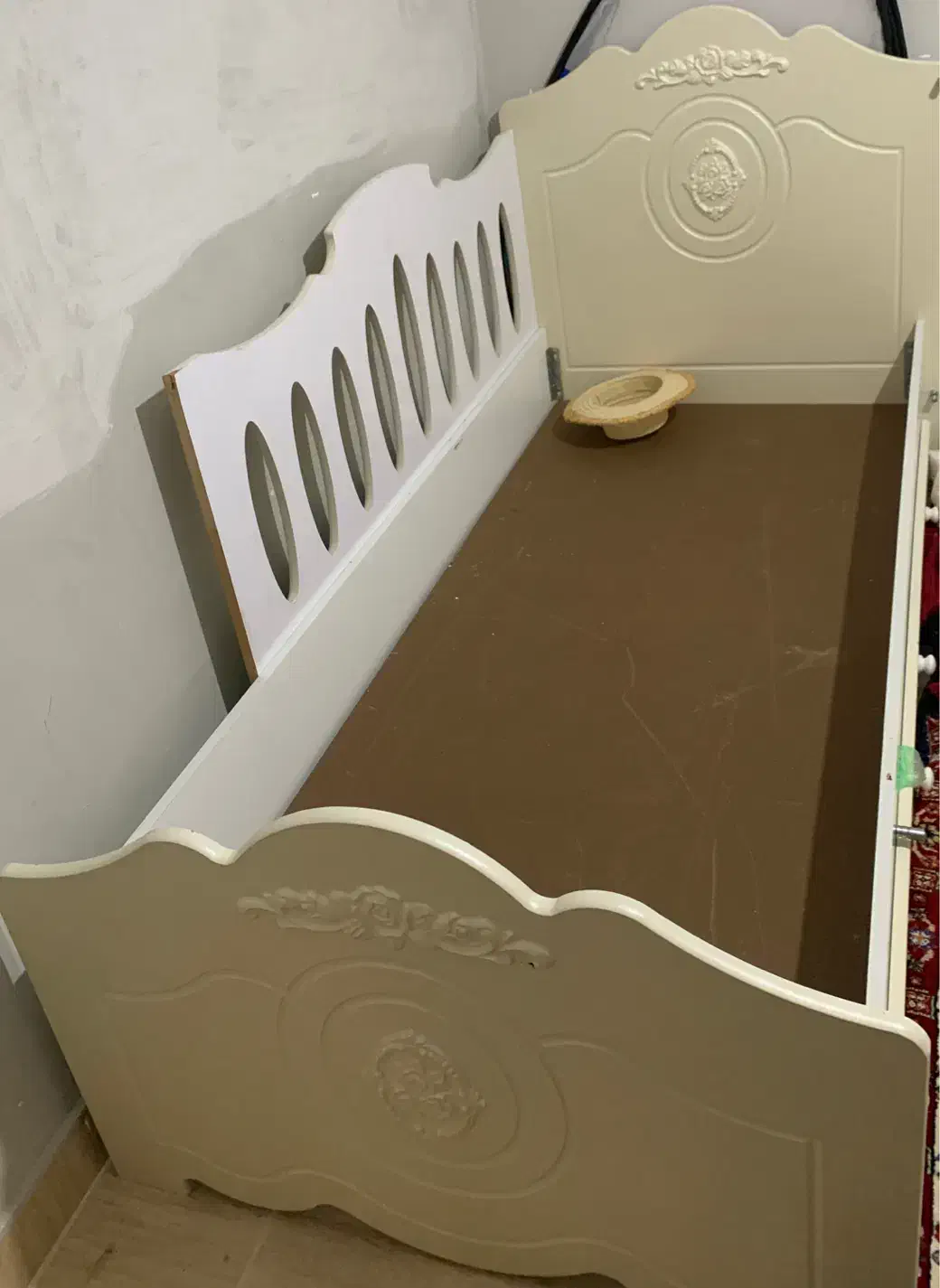 تخت یک نفره دو منظوره نوزاد نوجوان|تخت و سرویس خواب|گرگان, |دیوار