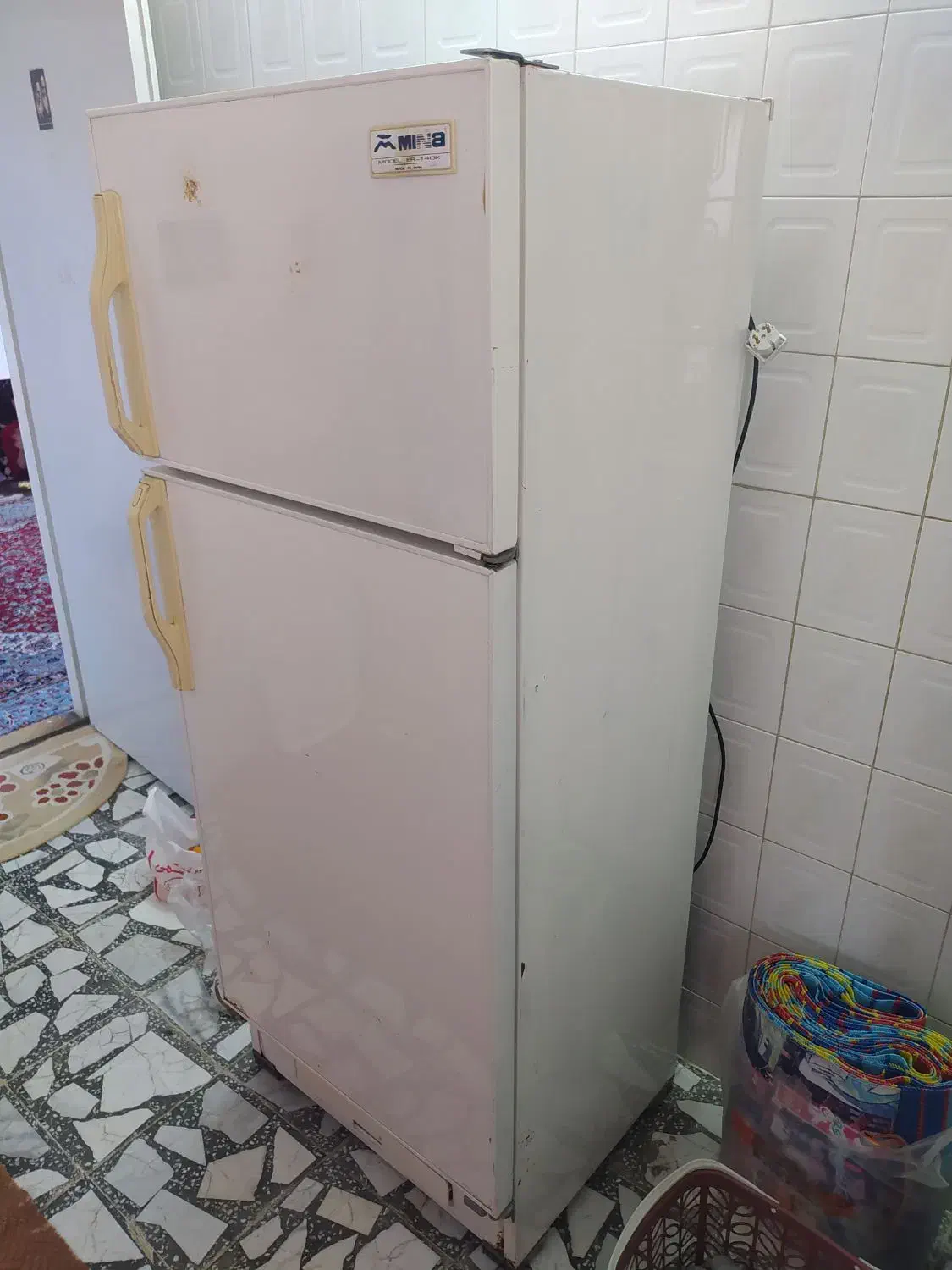 یخچال فریزر دو درب مینا مدل ER 140K|یخچال و فریزر|بابل, |دیوار