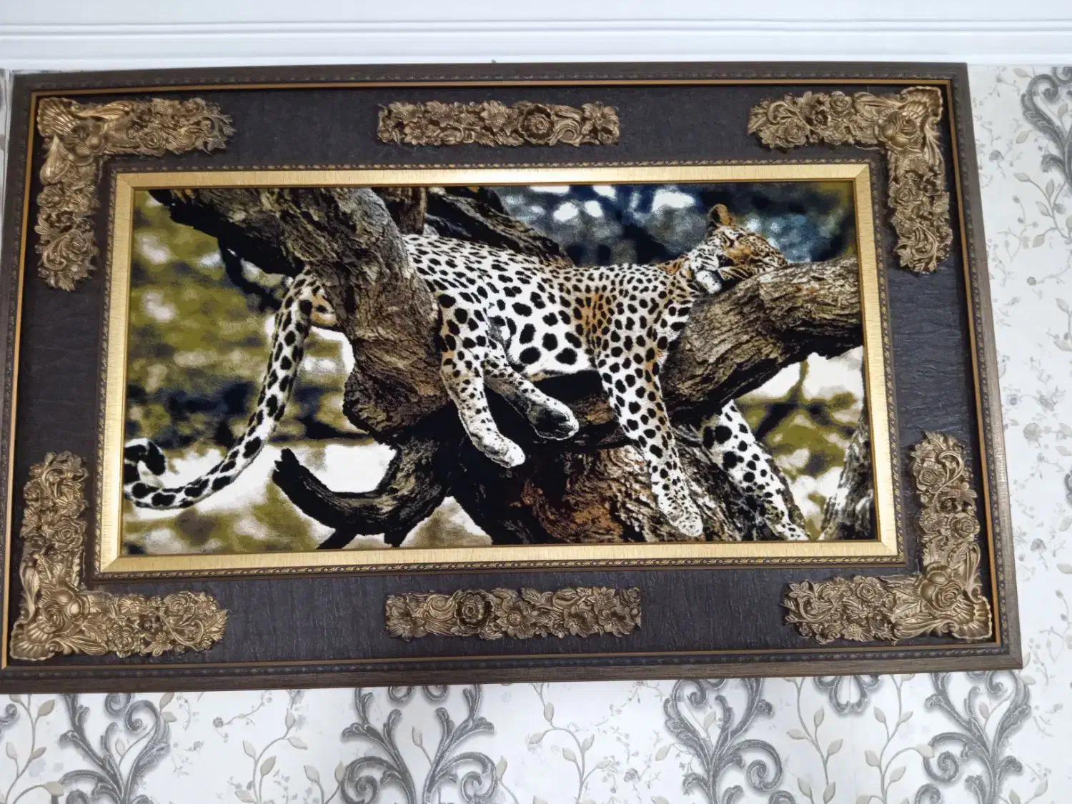 تابلو فرش در حد نو دو عدد قیمت هرکدام1200|تابلو فرش|محمدشهر, زیبادشت|دیوار