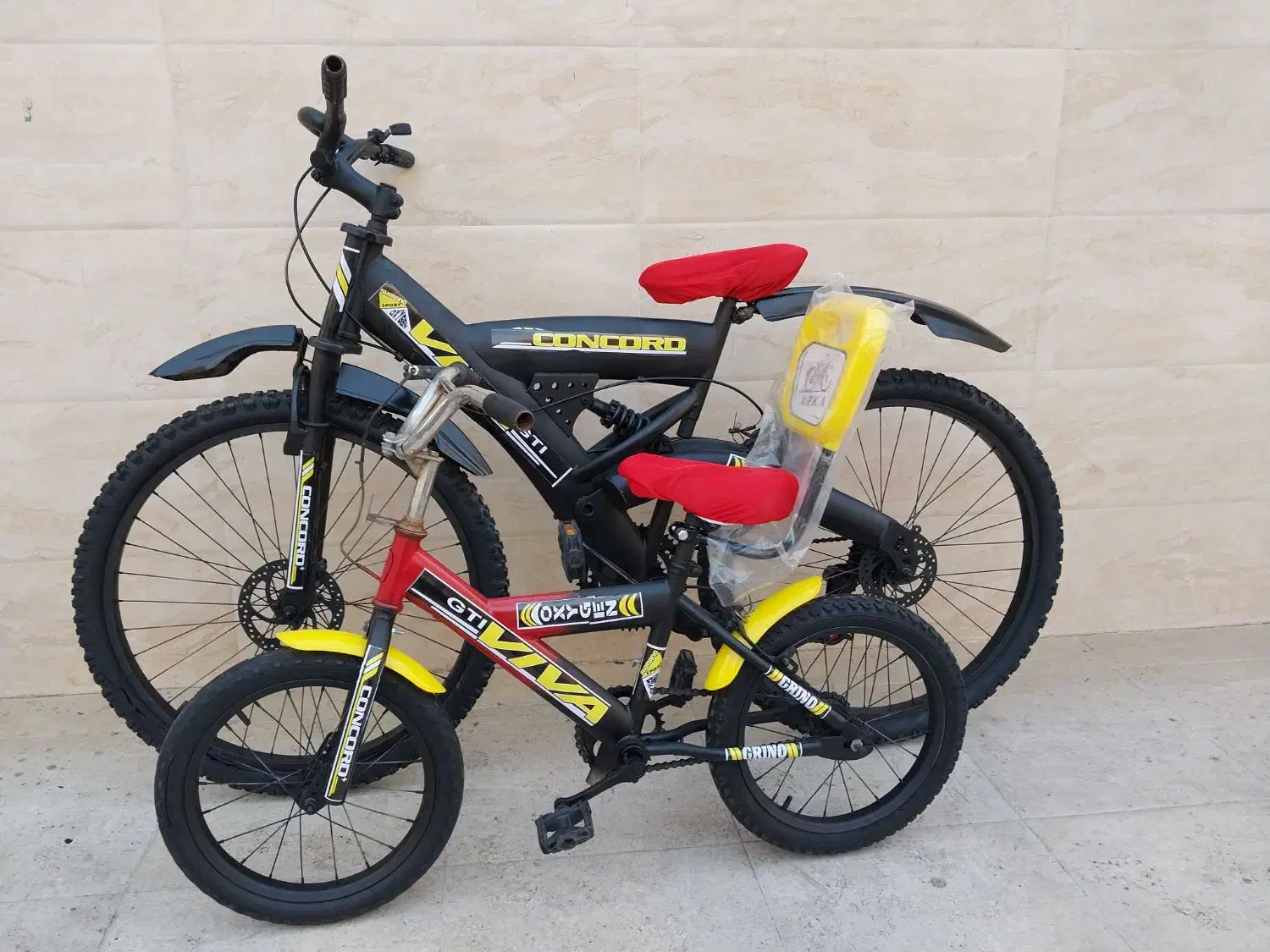 ۴ عدد دوچرخه سایز ۲۰و ۲۶ و ۱۶ و ۱۲|دوچرخه، اسکیت، اسکوتر|اهواز, یوسفی|دیوار