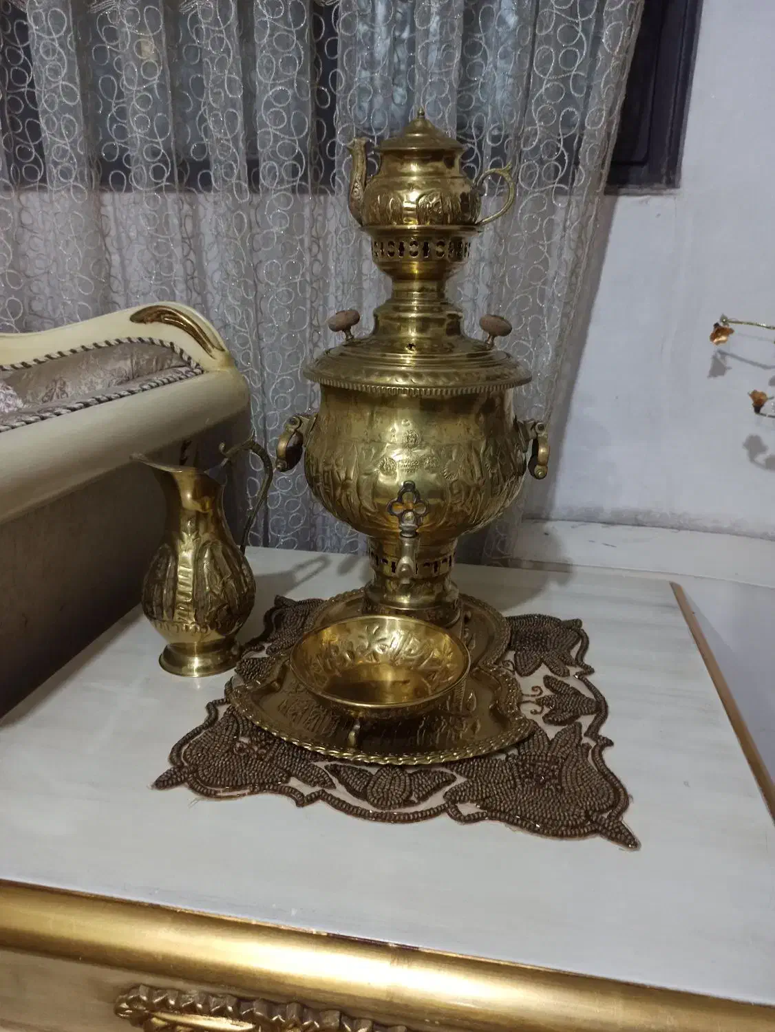 سماور برنز|صنایع دستی و سایر لوازم تزئینی|اسلامشهر, شهرک مصطفی خمینی|دیوار