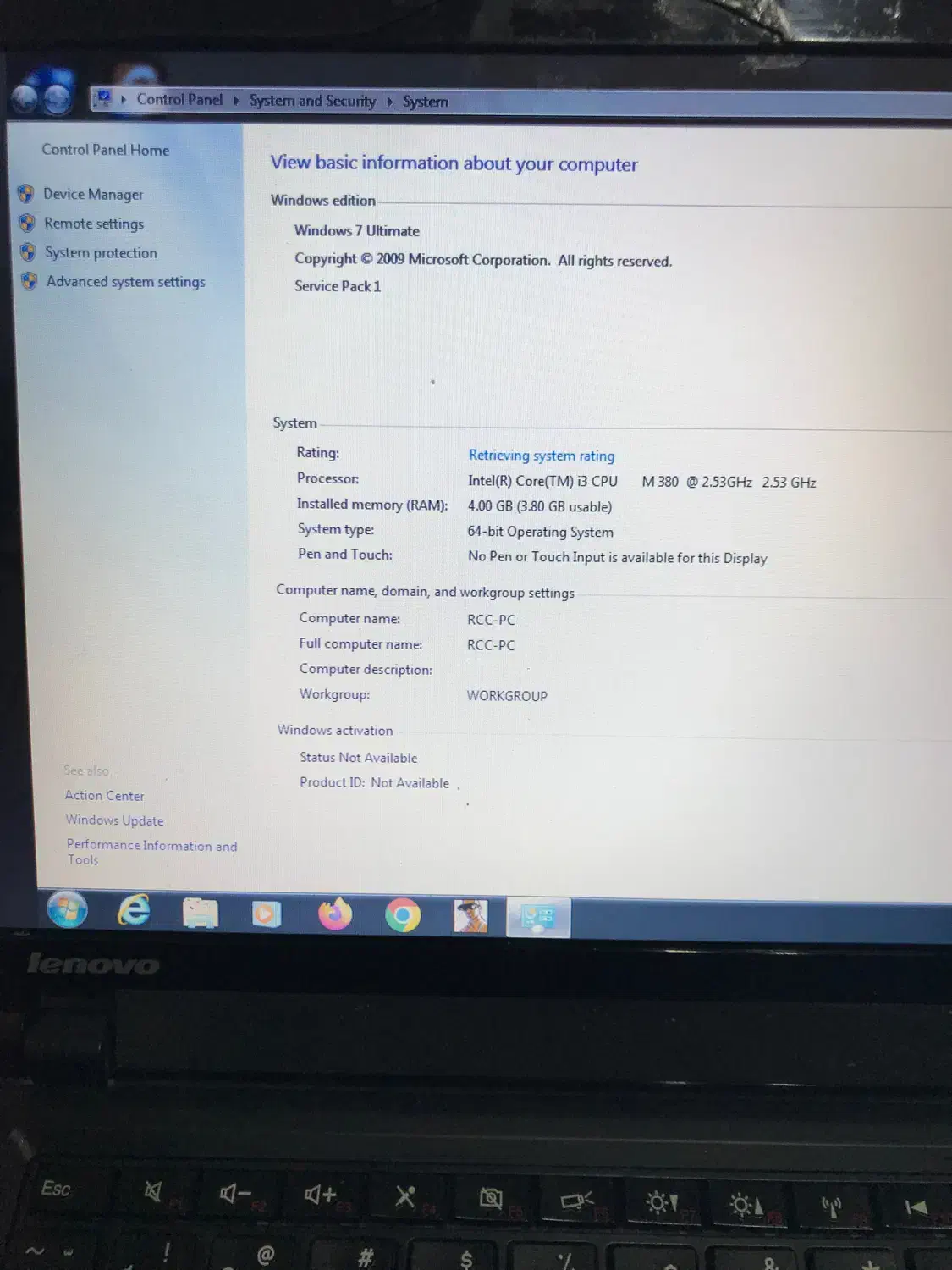 لبتاپ Lenovo|رایانه همراه|مراغه, |دیوار