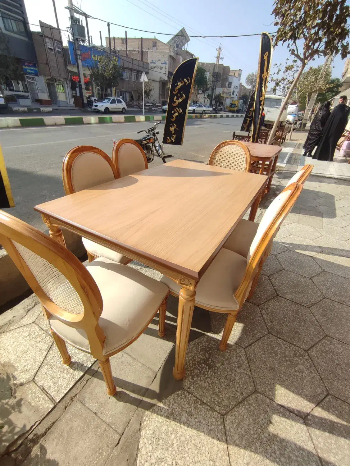 مدل بیتا|میز و صندلی غذاخوری|قم, شاه ابراهیم|دیوار