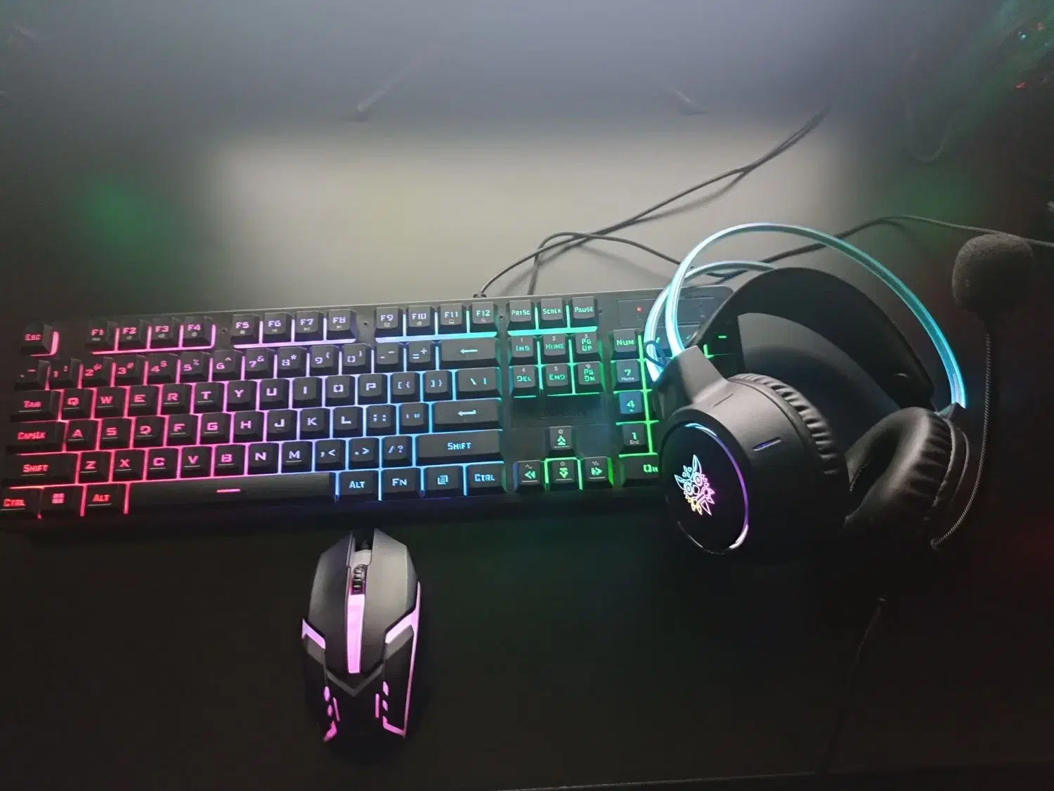 کیبورد هدست و موس گیمینگ همه باهم|قطعات و لوازم جانبی رایانه|مشگین شهر, |دیوار