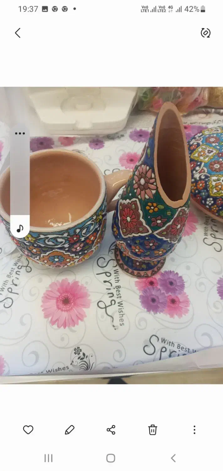 ظروف دکوری و سنتی|صنایع دستی و سایر لوازم تزئینی|قم, بلوار امین و ساحلی|دیوار