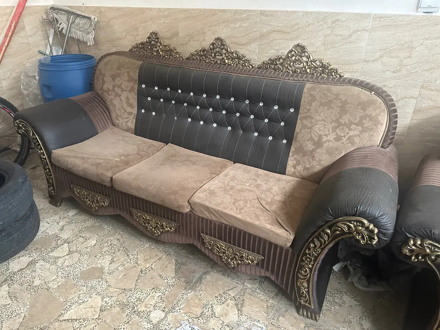 مبل 5نفره عالی|مبلمان خانگی و میز عسلی|لنگرود, |دیوار