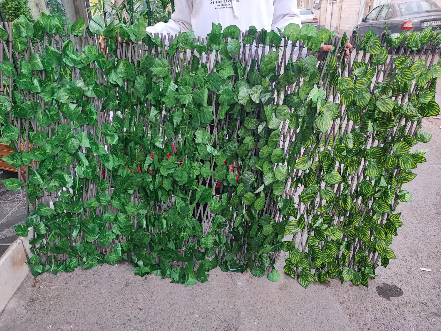 اکاردئون مصنوعی|گل مصنوعی|قم, نیروگاه|دیوار