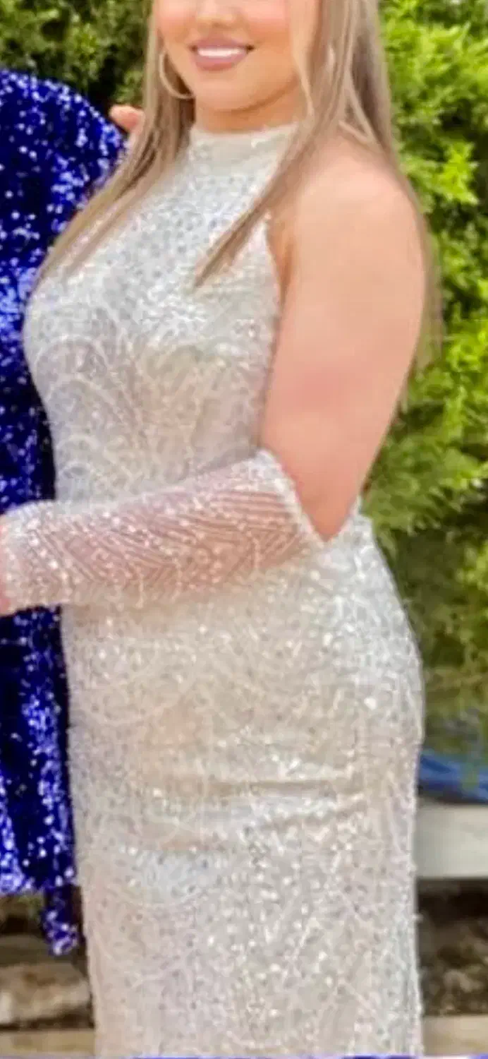 لباس مجلسی کریستال وسنگ دوزی شده|لباس|آمل, |دیوار