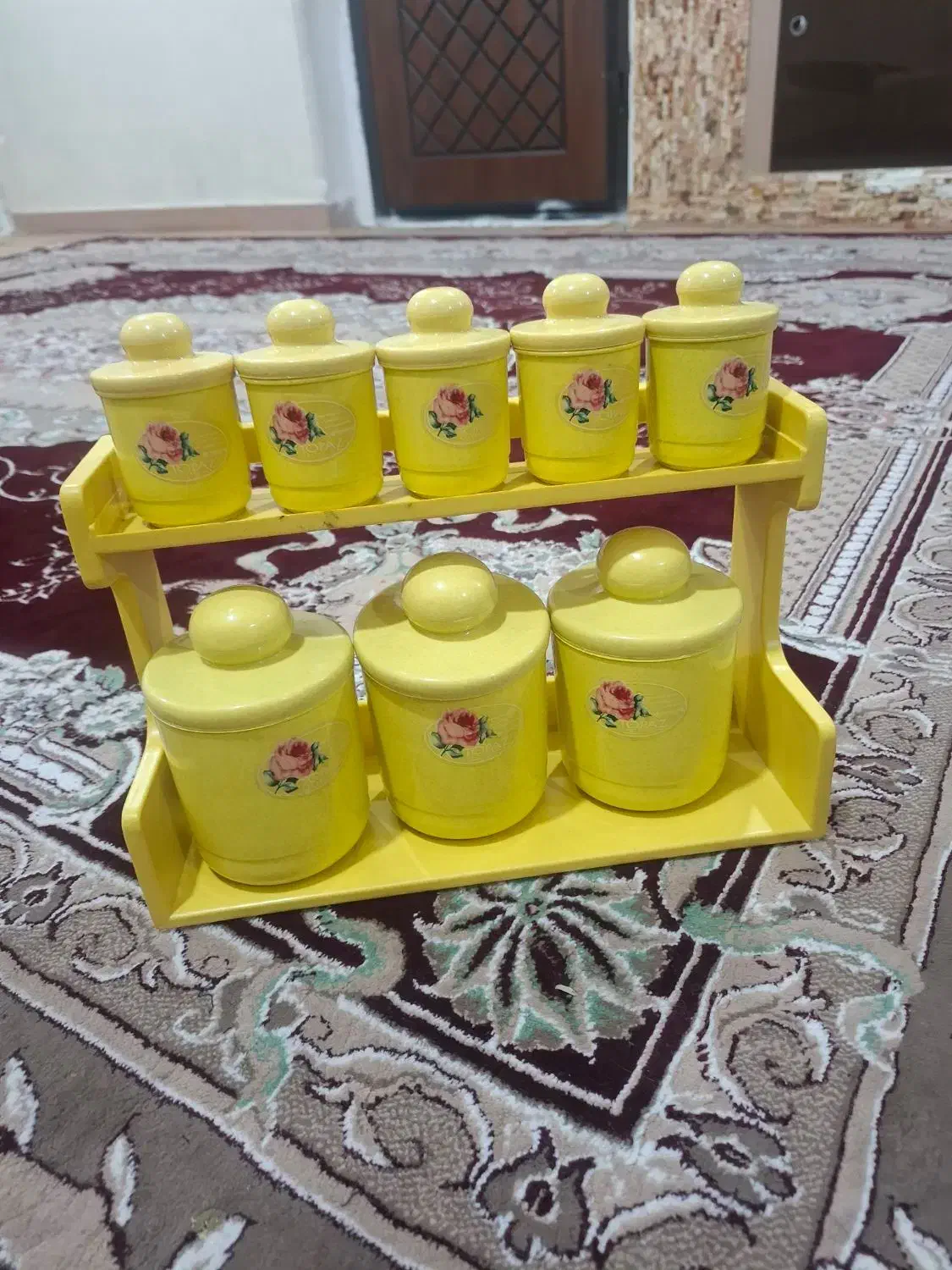 سرویس ادویه جات|ظروف نگهدارنده، پلاستیکی، یک‌بارمصرف|اهواز, آریاشهر|دیوار
