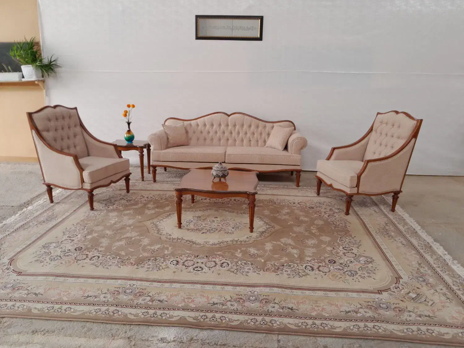 مبل کلاسیک|مبلمان خانگی و میز عسلی|معصومیه, |دیوار