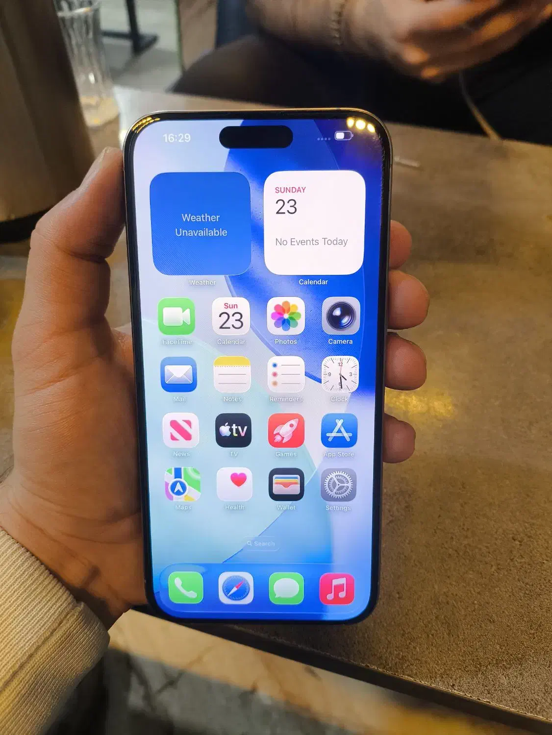 iphone 15 pro max باطری 100|موبایل|تبریز, |دیوار