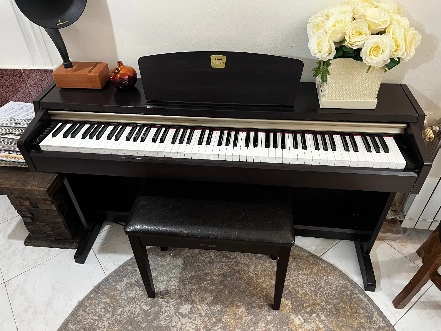 Piano yamaha clp 220|پیانو، کیبورد، آکاردئون|کرمان, |دیوار