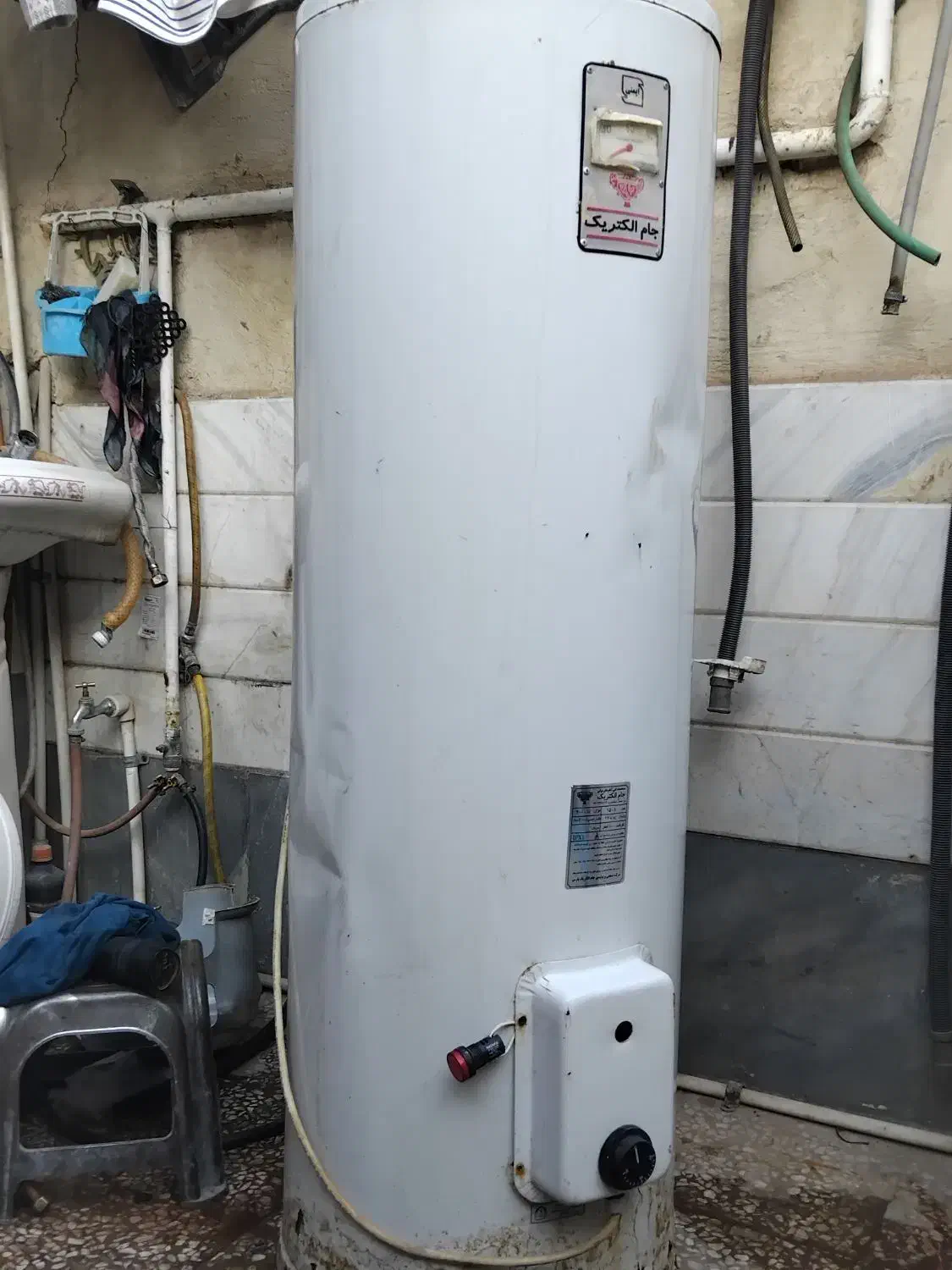 آبگرمکن برقی 120 لیتری جام الکتریک سالم|آبگرمکن، پکیج، شوفاژ|قم, امامزاده ابراهیم|دیوار