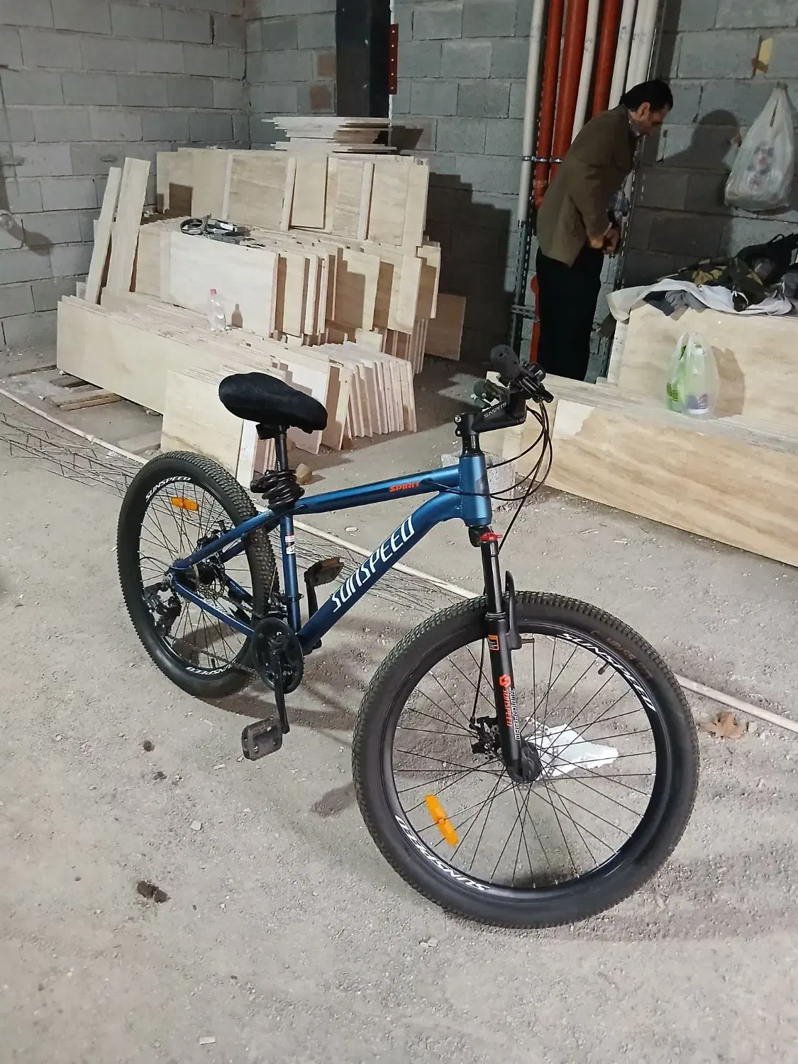 دوچرخه سان اسپیت رنگ آبی نفتی|دوچرخه، اسکیت، اسکوتر|لاهیجان, انقلاب|دیوار