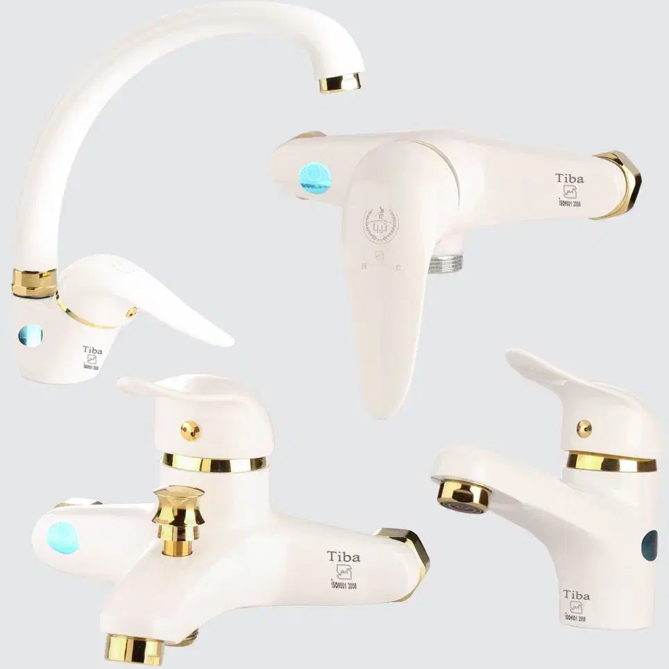 سِت شیرآلات تیبا رنگ ثابت و زیبا|لوازم سرویس بهداشتی|اصفهان, دشتستان|دیوار