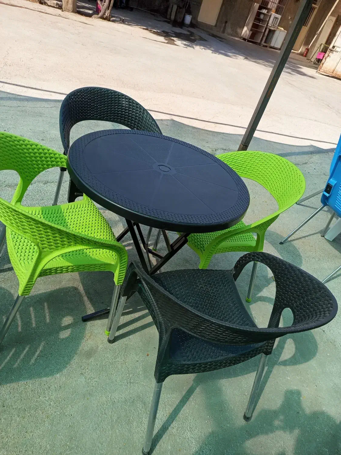 صندلی پلاستیکی حصیری فانتزی|صندلی و نیمکت|شیراز, محراب|دیوار