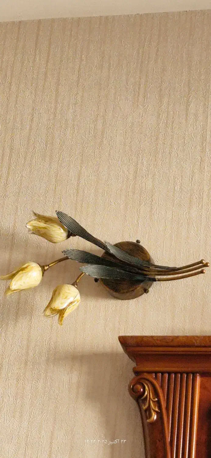 ست لوستر و آباژور وارداتی کریستال(طرحLA1022)فوری|لوستر و چراغ آویز|تهران, لویزان|دیوار