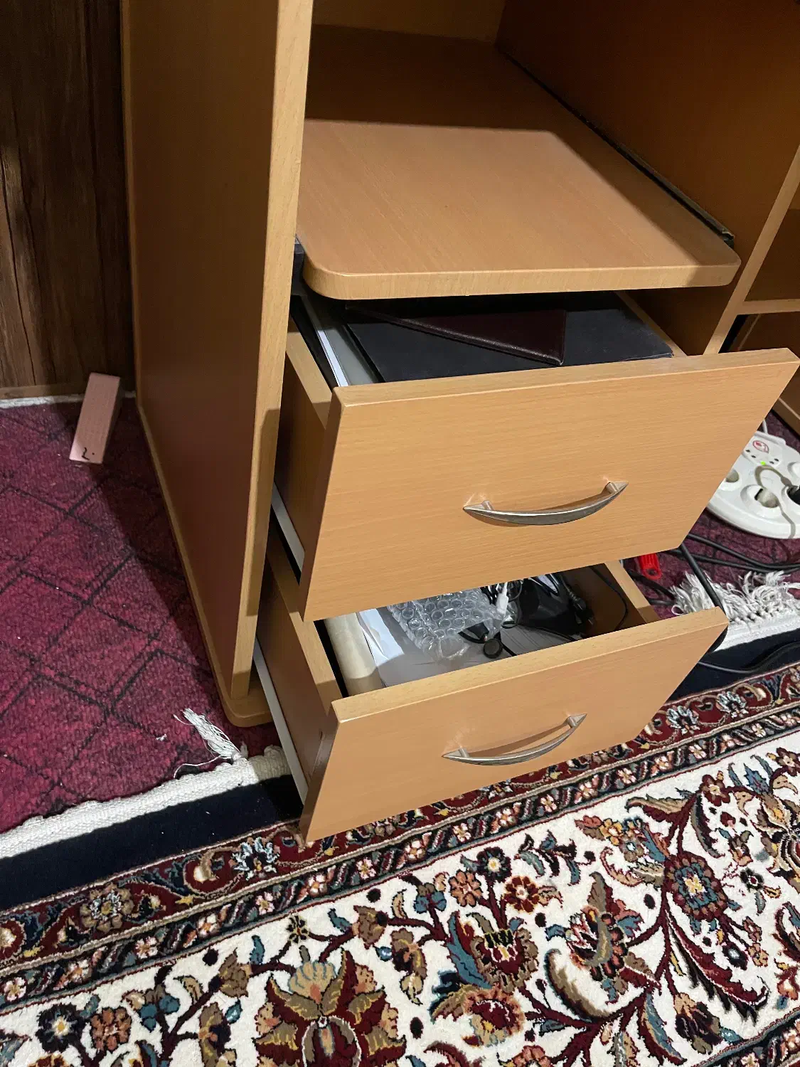 میز تحریر و کتابخانه MDF|میز تحریر و کامپیوتر|گرگان, |دیوار
