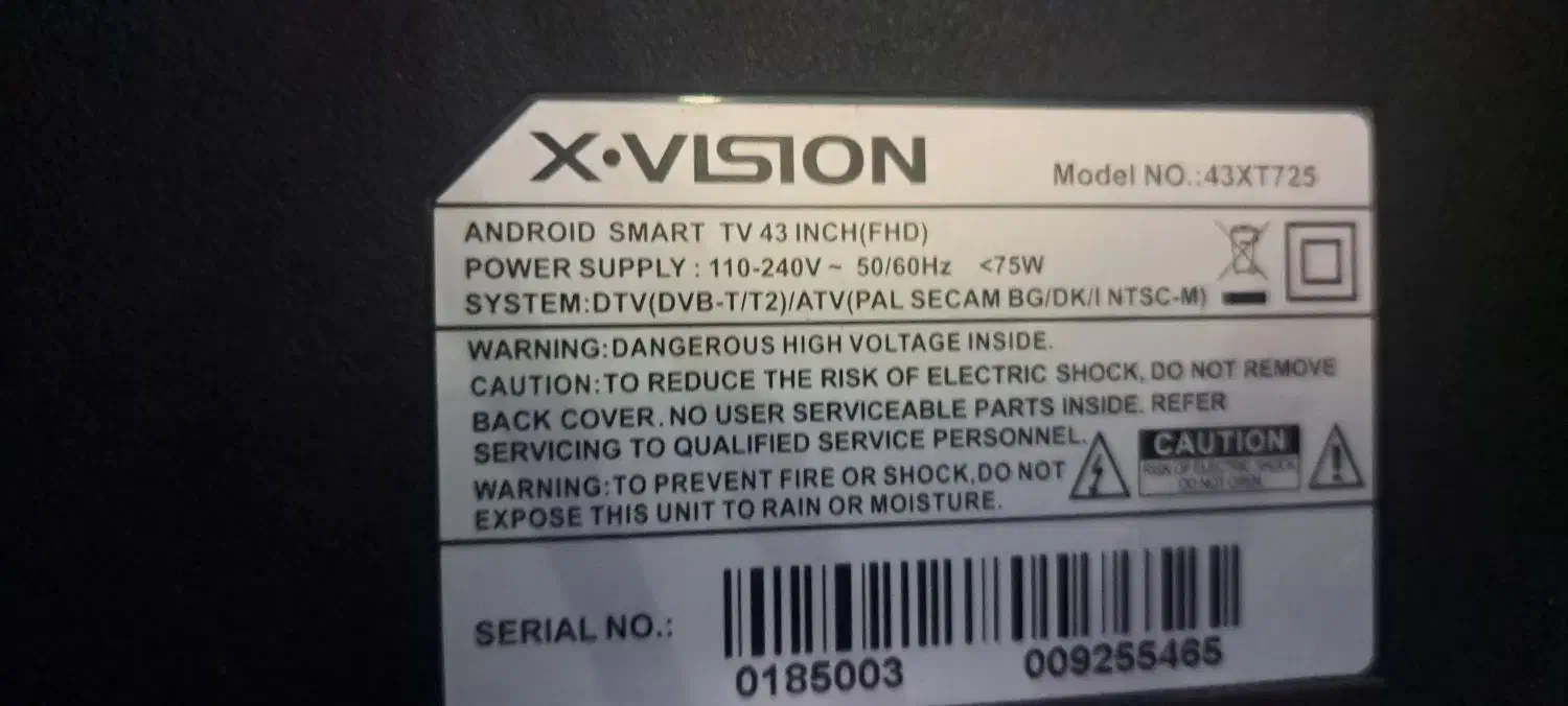 تلویزیون ۴۹ایکس ویژن|تلویزیون و پروژکتور|ورامین, شهرک مدرس|دیوار