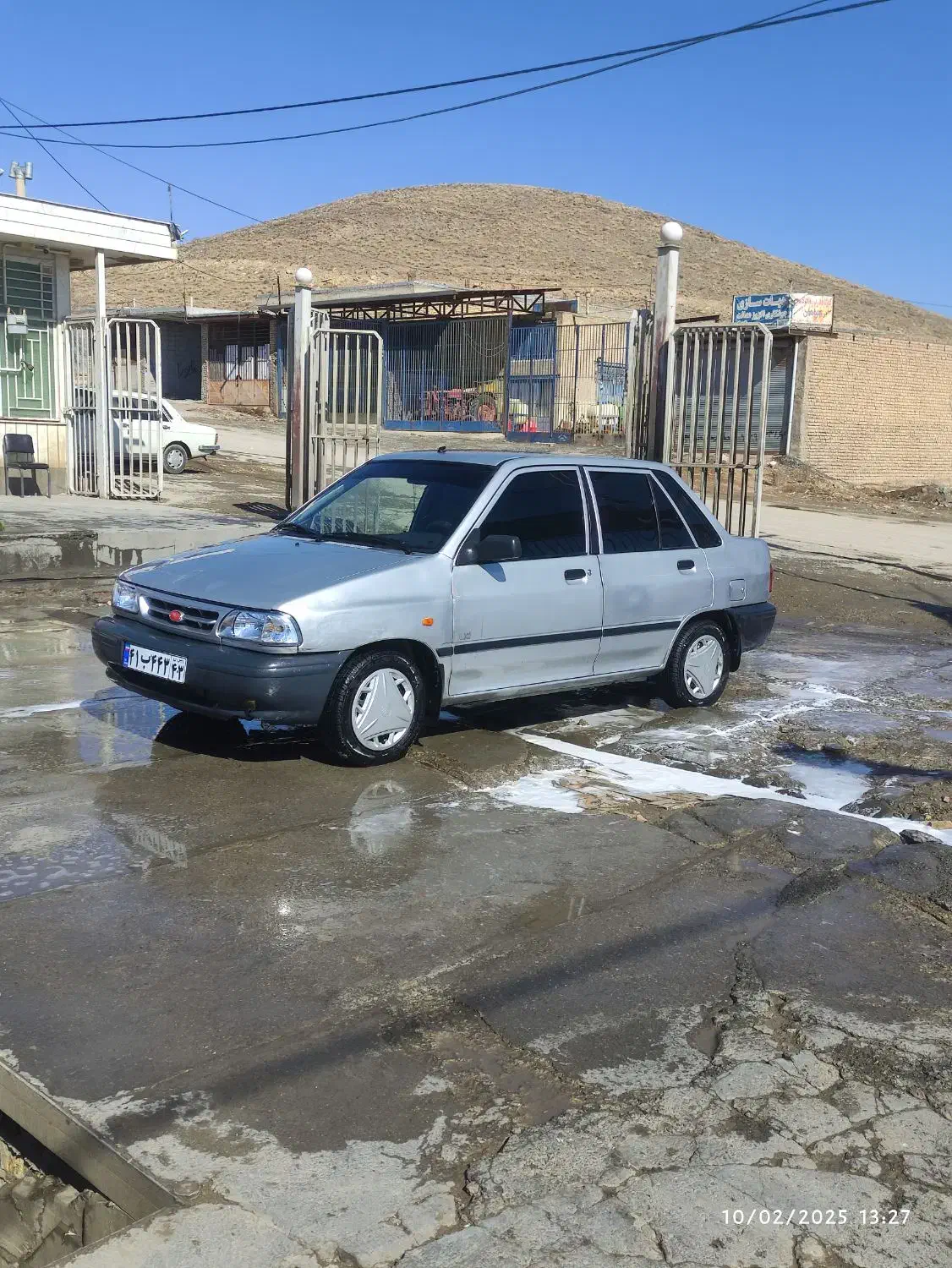 پراید ۸۸ نقره ای سالم|خودرو سواری و وانت|داران, |دیوار