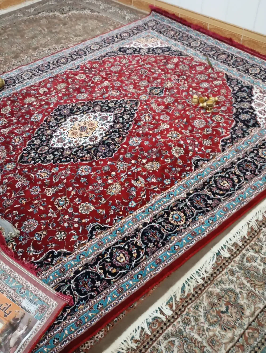 فرش ۹ متری|فرش|دورود, |دیوار