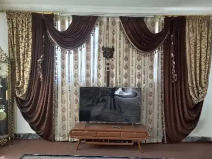 پرده سلطنتی طلا کوب درجه یک|پرده، رانر، رومیزی|فشاپویه, |دیوار