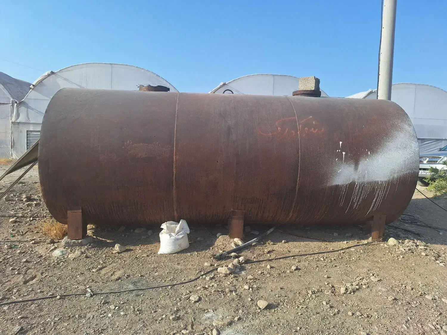 مخزن گازاعیل مخزن سالم بدون نشتی..|مصالح و تجهیزات ساختمان|فارغان, |دیوار