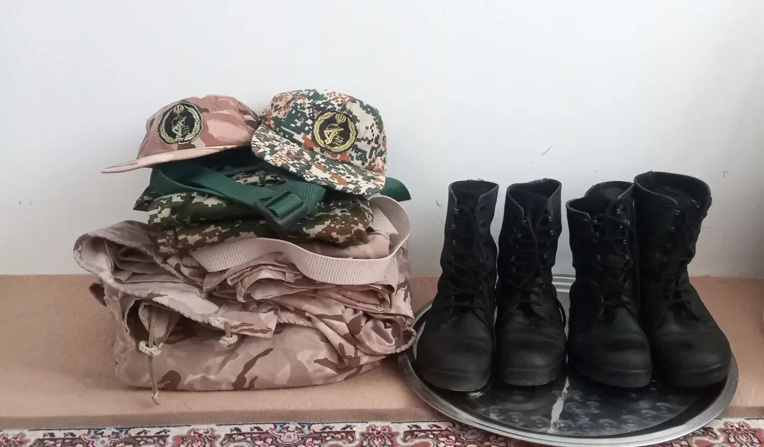 فروش لباس دیجیتالی بسیج ، سربازی سپاه و پوتین|لباس|گلبهار, شهر جدید گلبهار|دیوار