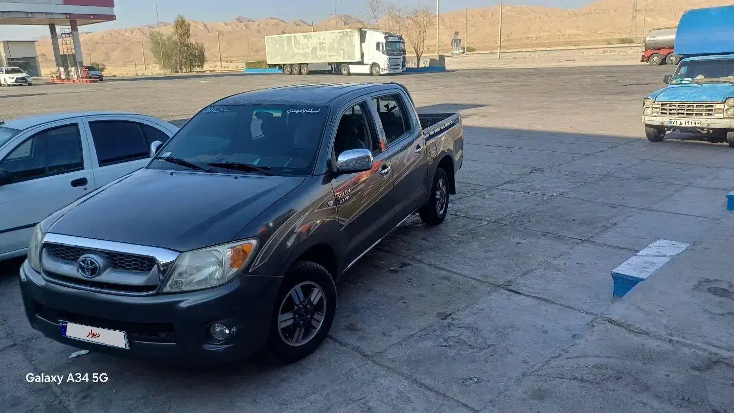 تویوتا هایلوکس کوتاه|خودرو سواری و وانت|شیراز, انجیر|دیوار