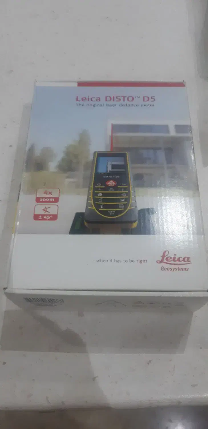متر سنج لیزری نو & آکبند (Leica DISTO D5)|ابزارآلات|تهران, امامت|دیوار