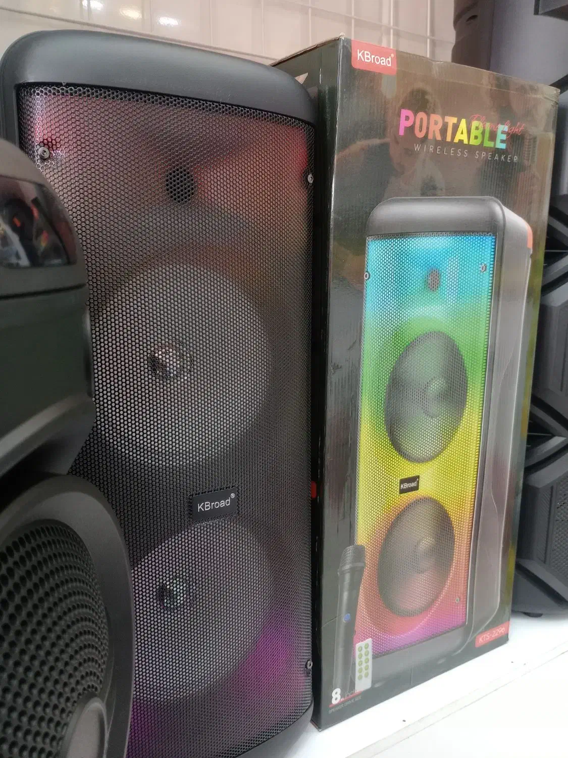 اسپیکر شارژی bts 1776 موبایل۷۴۰|پخش‌کننده همراه|صدرا-فارس, فاز ۲|دیوار