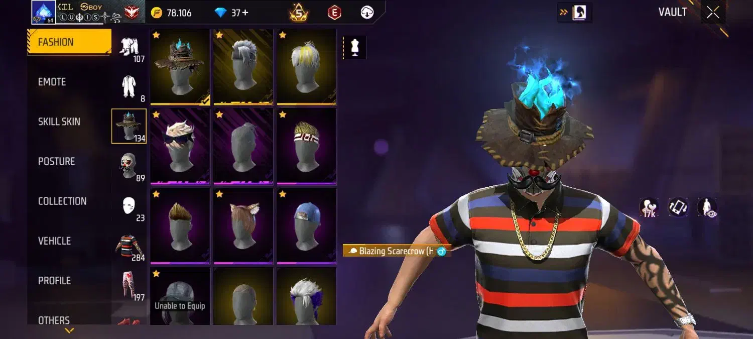 فری فایر طاق با اک سر تر|کنسول، بازی ویدئویی و آنلاین|اردبیل, |دیوار