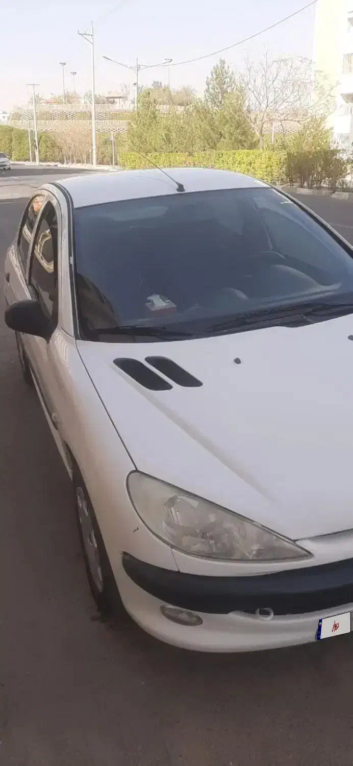 پژو۲۰۶سفید تیپ۲ مدل۹۶|خودرو سواری و وانت|بابل, |دیوار