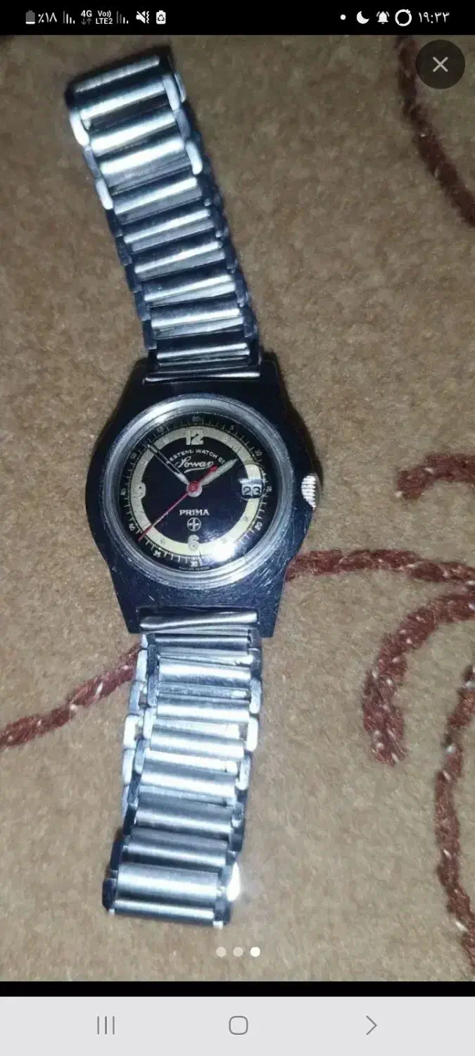 ساعت وستن واچ قدیمی|ساعت|قمصر, |دیوار