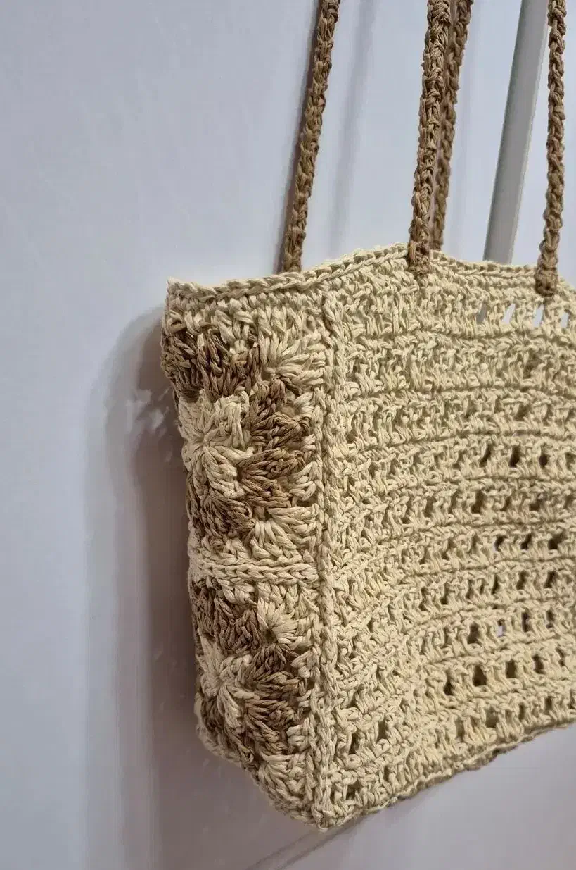 کیف دوشی رافیا مدل آفتابگردون|کیف، کفش، کمربند|رشت, پارک شهر|دیوار