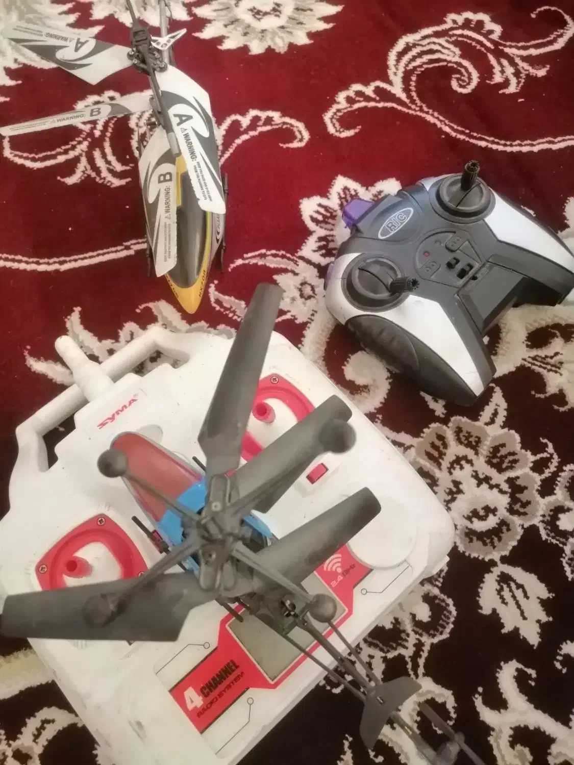 کنترل پهناد سایما ،،دوعدد هلی کوپتر|اسباببازی|فریمان, |دیوار