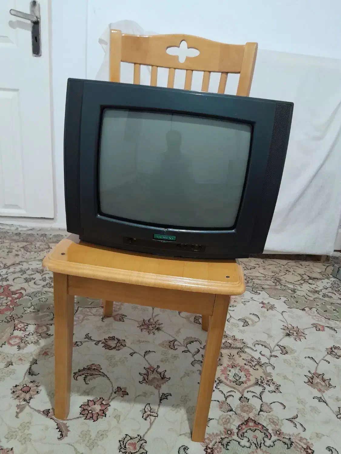 تلوزیون قدیمی عتیقه آلمانی سیمنس|تلویزیون و پروژکتور|تبریز, |دیوار