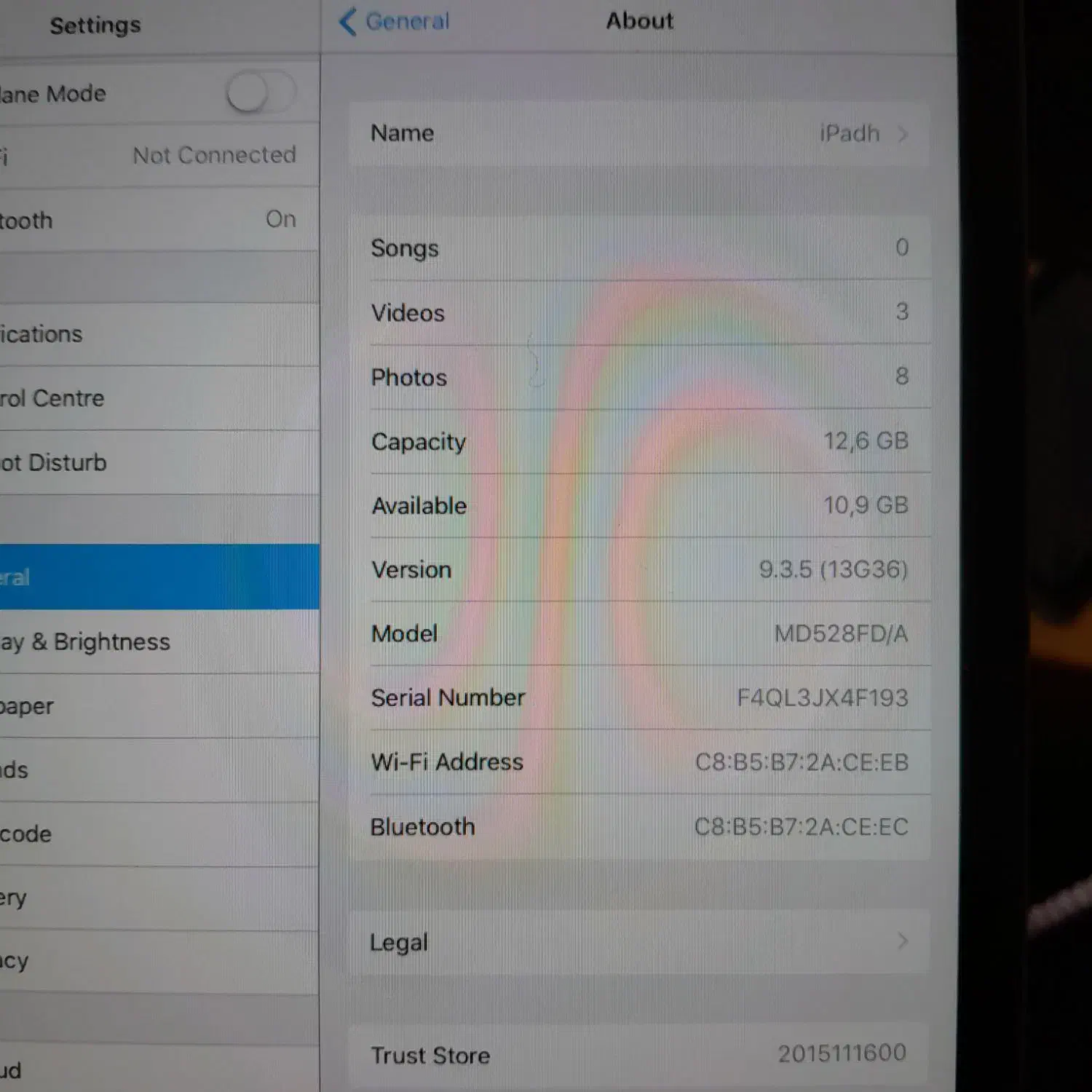 تبلت اپل|تبلت|کرج, اتحاد|دیوار