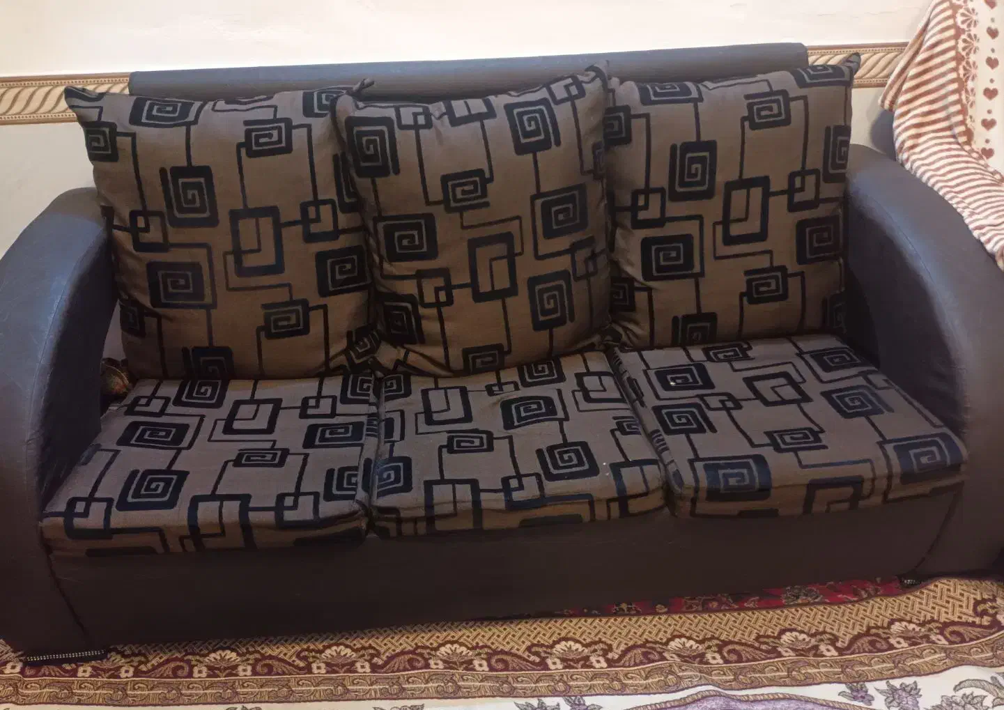 مبلمان ۷نفره|مبلمان خانگی و میز عسلی|همدان, |دیوار