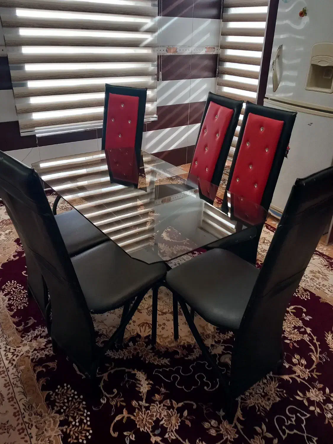 میز نهارخوری شش نفره  درحد نو|میز و صندلی غذاخوری|مشگین شهر, |دیوار